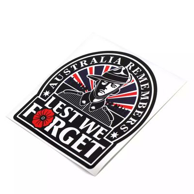 Australia Remembers Sticker - Lest We Forget