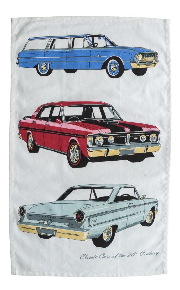 Tea Towel - Cars Falcons