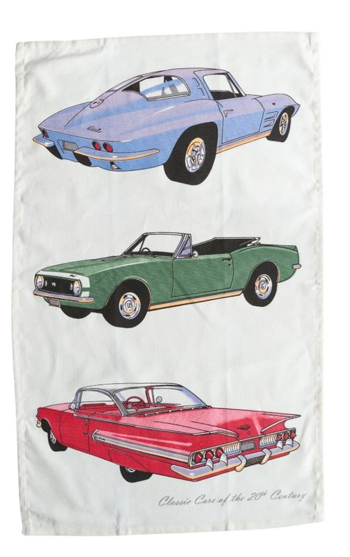 Tea Towel - Cars Chevrolets