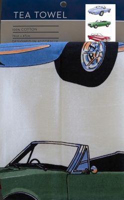 Tea Towel - Cars Chevrolets