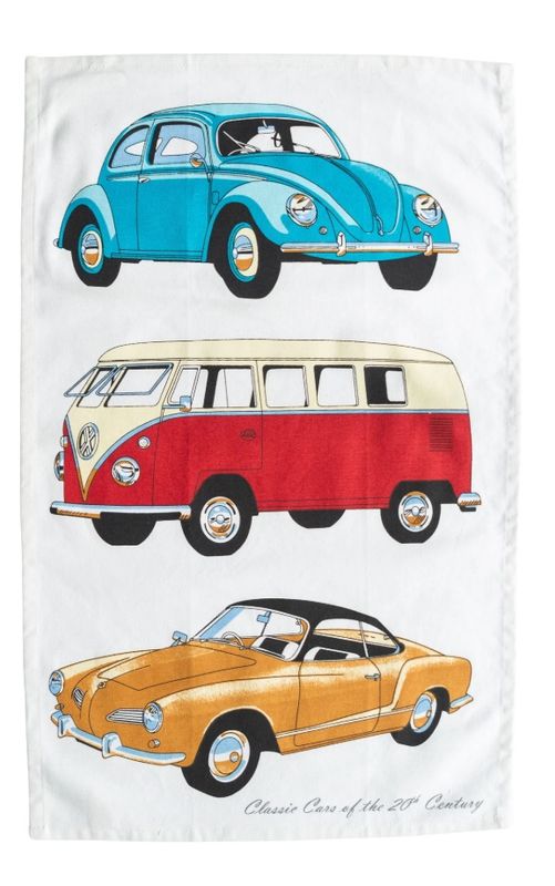 Tea Towel - Cars Volkswagons