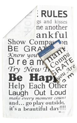 Tea Towel - House Rules
