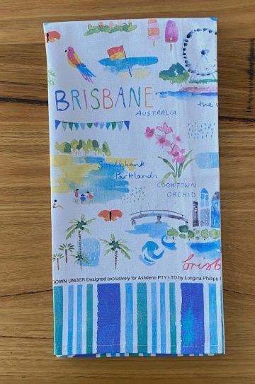 Tea Towel - Brisbane