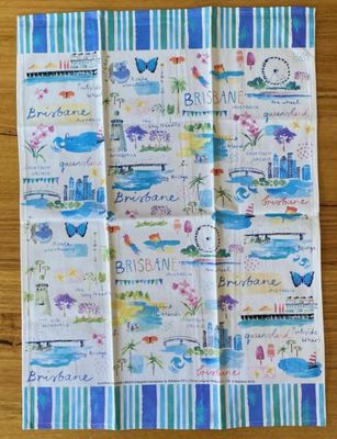 Tea Towel - Brisbane