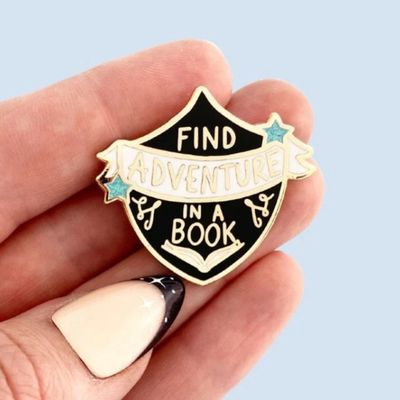 Jubly-Umph - Find Adventure in a Book Pin
