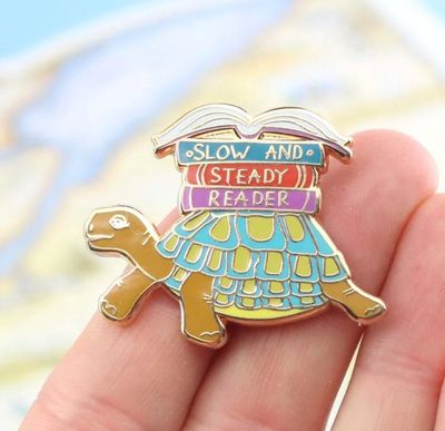 Jubly-Umph - Slow and Steady Ready Tortoise Pin (Limited Edition)
