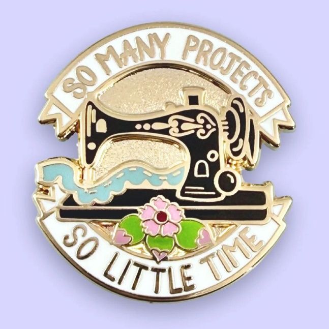 Jubly-Umph - So Many Projects So Little Time Pin