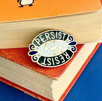 Jubly-Umph - Resist Persist Pin