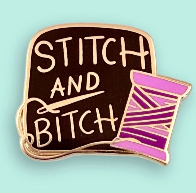 Jubly-Umph - Stitch and Bitch Pin