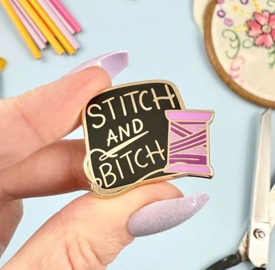 Jubly-Umph - Stitch and Bitch Pin
