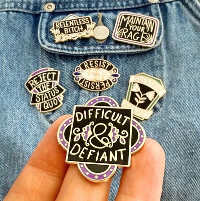 Jubly-Umph - Difficult &amp; Defiant Pin