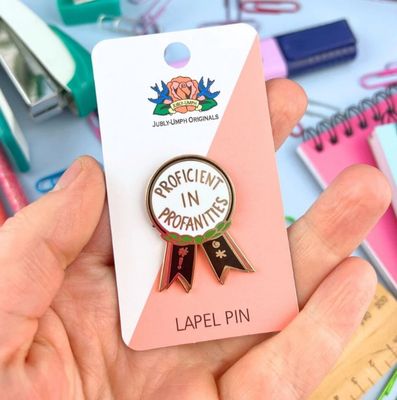 Jubly-Umph - Proficient in Profanities Pin