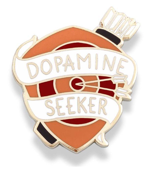 Jubly-Umph - Dopamine Seeker Pin