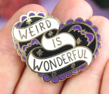 Jubly-Umph - Weird is Wonderful Pin