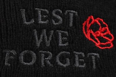 Lest We Forget Beanie