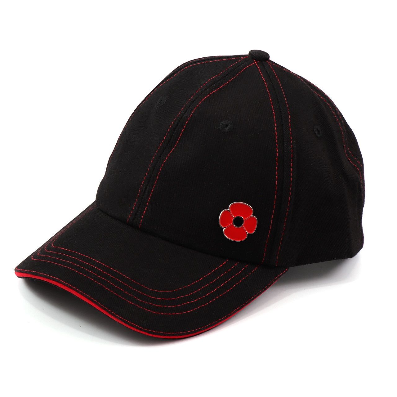 I Remember - Red Poppy Black Cap