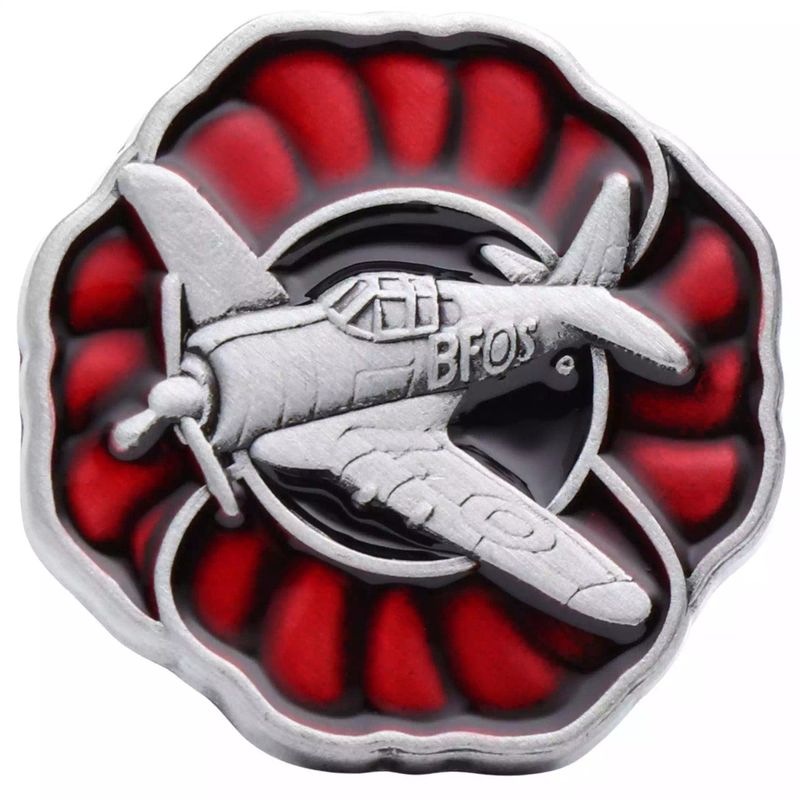 Poppy WWII Sinbad II (Boomerang) Plane Limited Edition Pin
