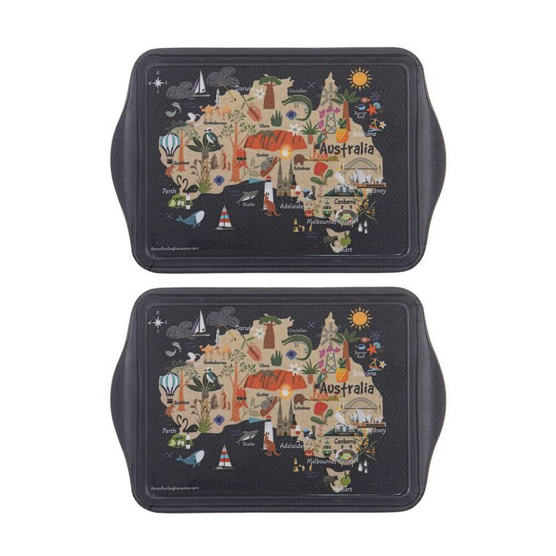 Scatter Tray Set of 2 - Australia