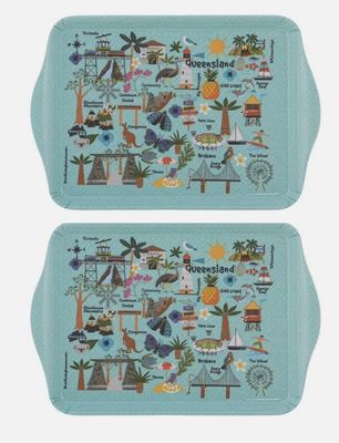 Scatter Tray Set of 2 - Queensland
