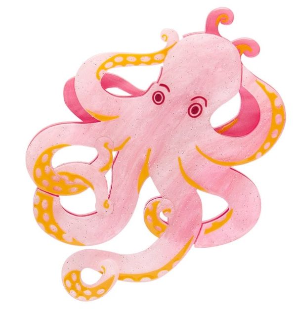 Octopode's Abode Brooch