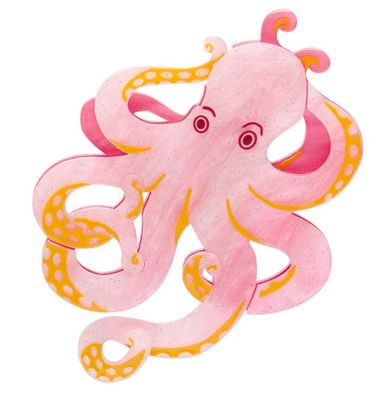 Octopode's Abode Brooch