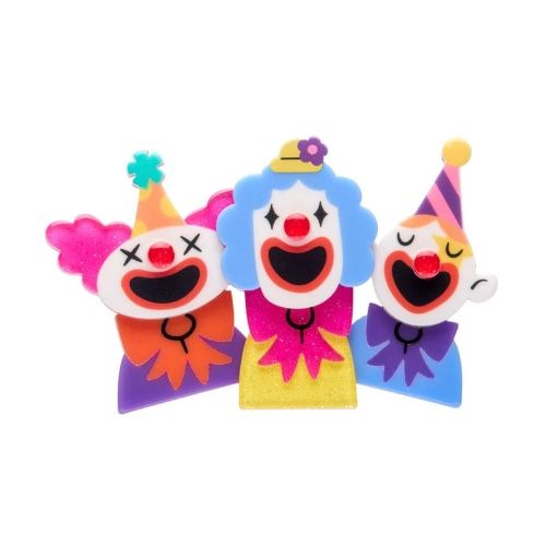The Laughing Clowns Brooch