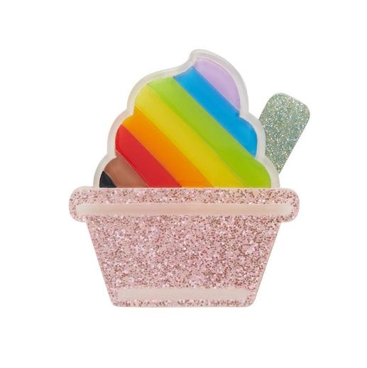 Ice Cream Acceptance Brooch