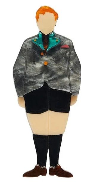 Augustus Gloop Brooch