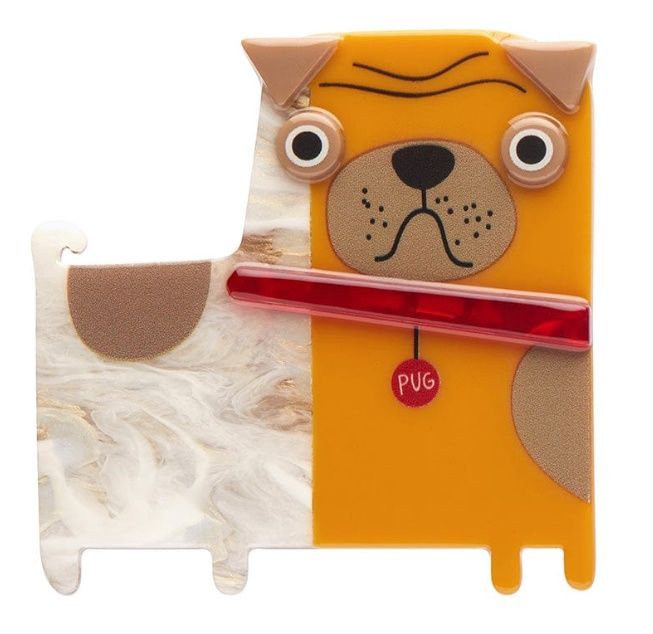 Order of the Pug Brooch