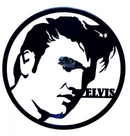 Record - Elvis (Face Only)