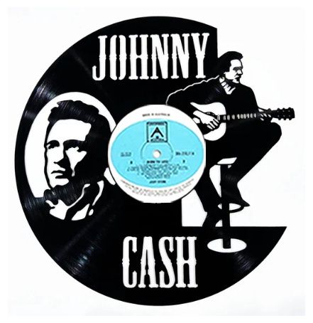 Record - Johnny Cash (Sitting on Stool)