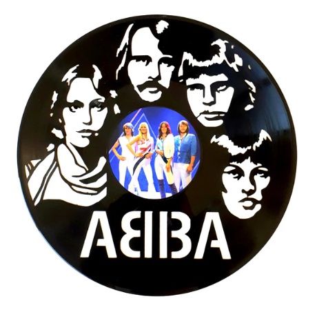 Record  with Sticker - ABBA