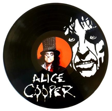 Record with Sticker - Alice Cooper
