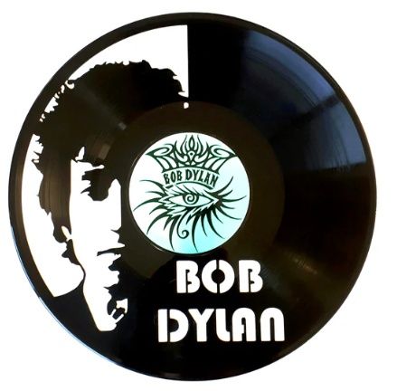 Record with Sticker - Bob Dylan