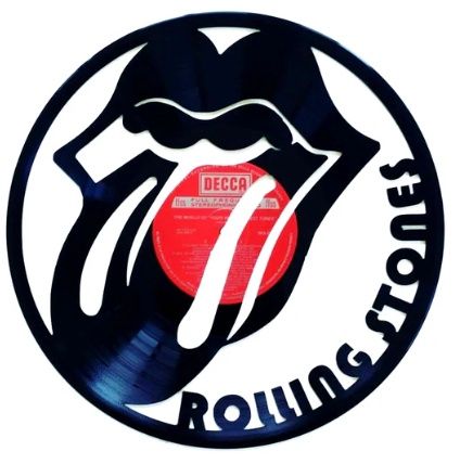 Record - Rolling Stones (Lips)