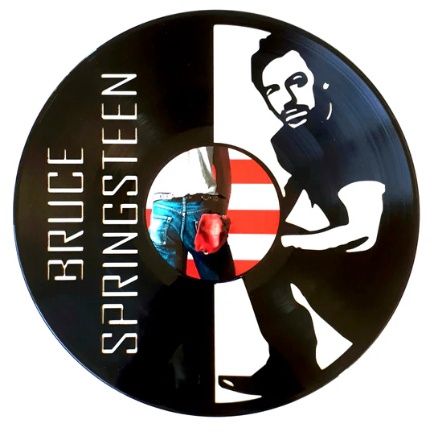 Record with Sticker - Bruce Springsteen