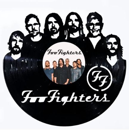 Record with Sticker - Foo Fighters (Band)