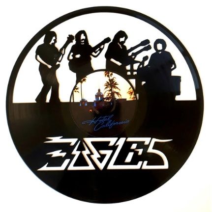Record with Sticker - Eagles