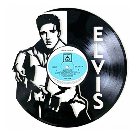Record - Elvis (Sitting with Guitar)