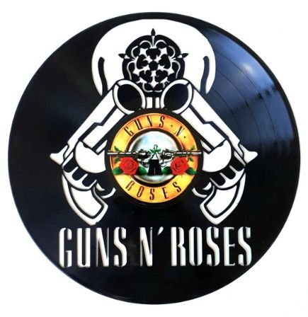 Record with Sticker - Guns n Roses