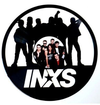 Record with Sticker - INXS