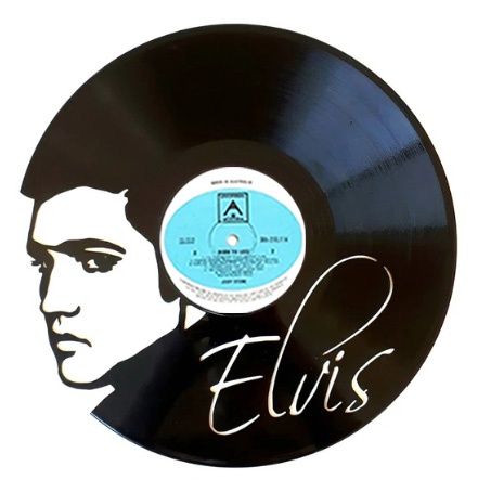 Record - Elvis (Face &amp; Signature)