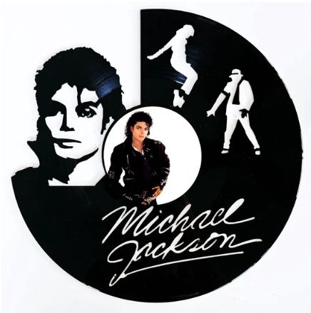 Record with Sticker - Michael Jackson (Dance Moves)