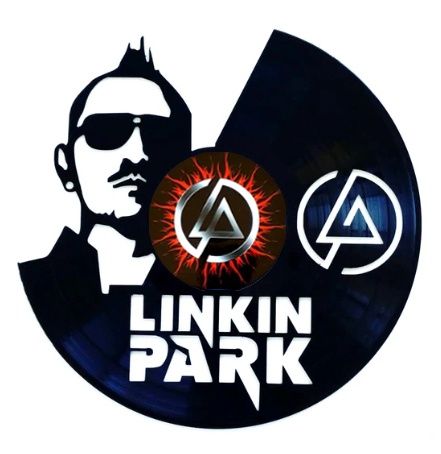 Record with Sticker - Linkin Park (Chester)