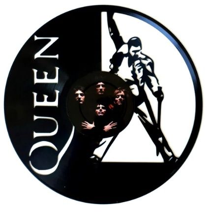 Record with Sticker - Queen (Freddie Mercury)