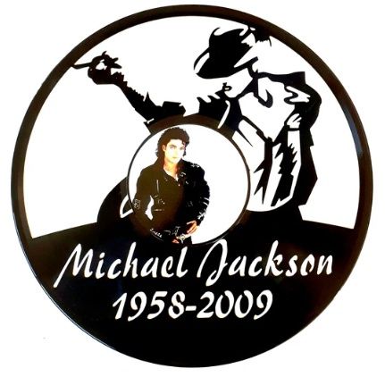 Record with Sticker - Michael Jackson