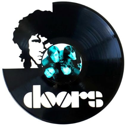 Record with Sticker - The Doors