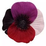 Serving Together Material Poppy Badge