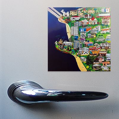 Magnets - Local Beaches Artwork, By Lyn Holyoake
