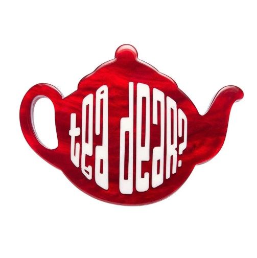 Tea Dear Brooch
